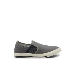Woodland Men's Grey Plimsolls-picture-14