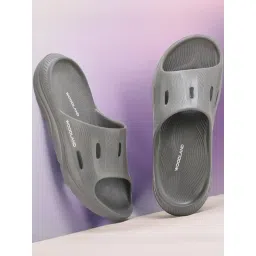 Woodland Men's Grey Slides-picture-11