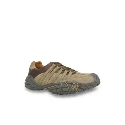 Woodland Men's Khaki & Brown Casual Shoes-picture-24