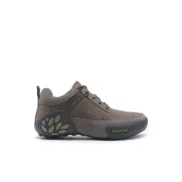 Woodland Men's Khaki Casual Sneakers-picture-13