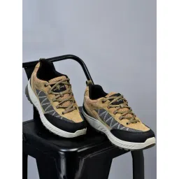 Woodland Men's Khaki Casual Sneakers-picture-28