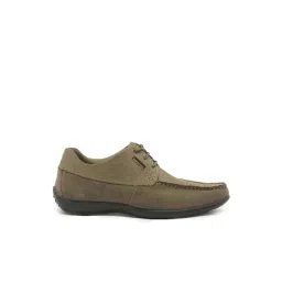 Woodland Men's Khaki Derby Shoes-picture-37