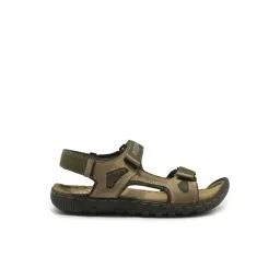 Woodland Men's Khaki Floater Sandals-picture-21