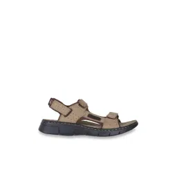 Woodland Men's Khaki Floater Sandals-picture-12