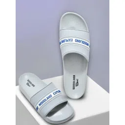 Woodland Men's Light Grey Slides-picture-15