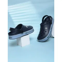Woodland Men's Navy & Dark Blue Clogs-picture-43
