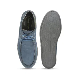 Woodland Men's Navy Casual Sneakers image 4