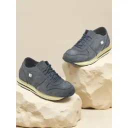 Woodland Men's Navy Derby Shoes-picture-18