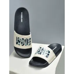 Woodland Men's Navy Slides-picture-11