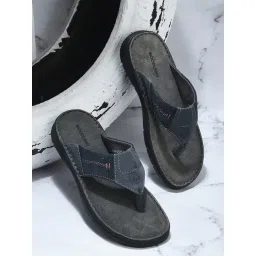 Woodland Men's Navy Thong Sandals-picture-48