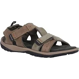 woodland Men's Ogd 2695117_Khaki_7 Leather Sandals-7 UK (41 EU)-picture-55