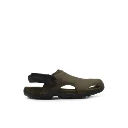 Woodland Men's Olive Back Strap Sandals-picture-10