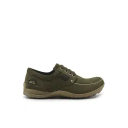 Woodland Men's Olive Derby Shoes-picture-45