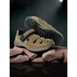 Woodland Men's Olive Fisherman Sandals-picture-35