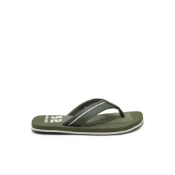 Woodland Men's Olive Flip Flops-picture-20