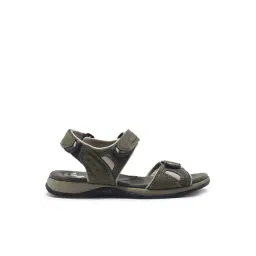 Woodland Men's Olive Floater Sandals-picture-41