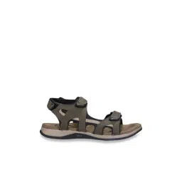 Woodland Men's Olive Floater Sandals-picture-32