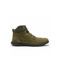 Woodland Men's Olive Green Casual Boots-picture-28