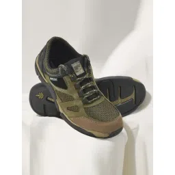 Woodland Men's Olive Green Casual Sneakers-picture-30