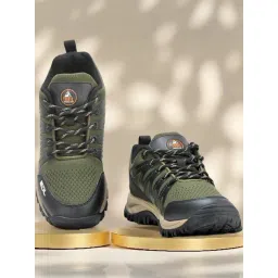 Woodland Men's Olive Green Derby Shoes-picture-39