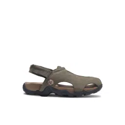 Woodland Men's Olive Green Fisherman Sandals-picture-47