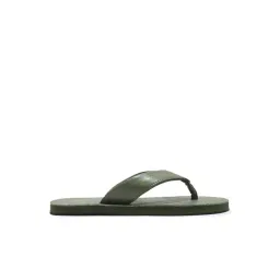 Woodland Men's Olive Green Flip Flops-picture-32