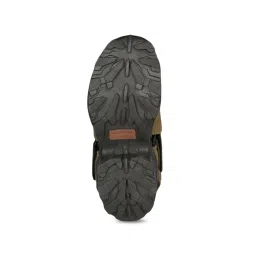Woodland Men's Olive Green Floater Sandals image 4