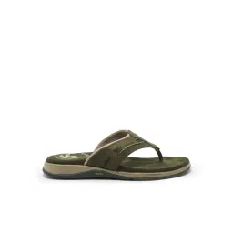 Woodland Men's Olive Green Thongs-picture-31
