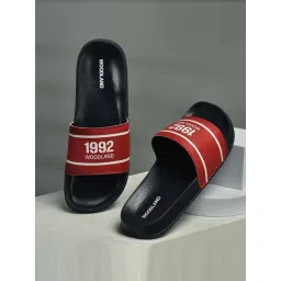 Woodland Men's Red Slides-picture-37