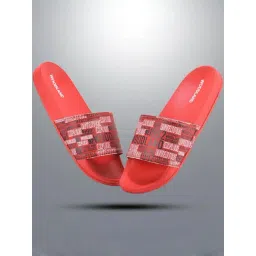 Woodland Men's Red Slides-picture-37