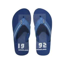 Woodland Men's Royal Blue Flip Flops-picture-47