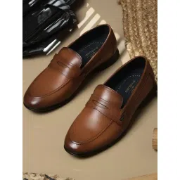 Woodland Men's Tan Loafers-picture-43