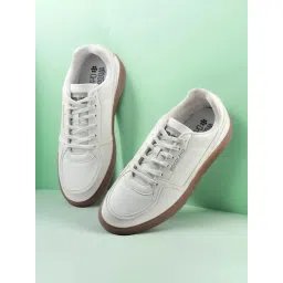 Woodland Men's White Casual Sneakers-picture-26