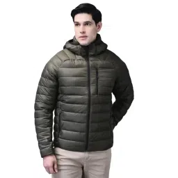 Woodland Olive Regular Fit Jacket-picture-23