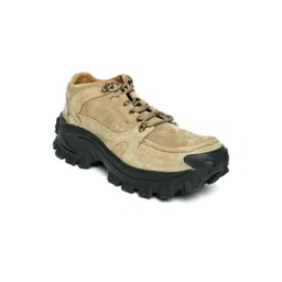 Woodland ProPlanet Men Khaki Leather Casual Shoes-picture-15