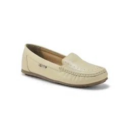 WOODLAND Womens Off White Loafers-picture-14