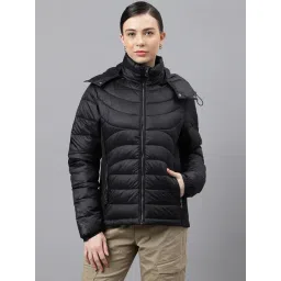 Woods Black Quilted Jacket-picture-14