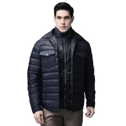 Woods Dark Navy Straight Fit Jacket-picture-46