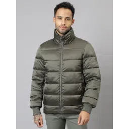 Woods Green Regular Fit Quilted Jacket-picture-39