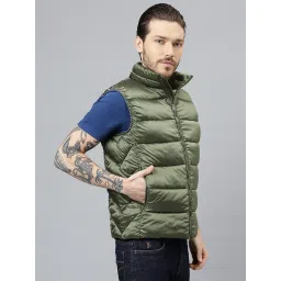 Woods Green Regular Fit Quilted Jacket image 4