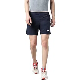 woods Men Polyester Solid Mid-Rise Sports Shorts-picture-14