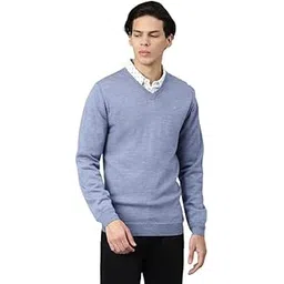 woods Men Wool Round Neck Sweaters | Bgreen | PO189-picture-47