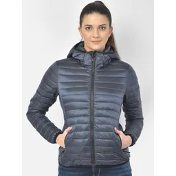 Woods Women Blue Water Resistant Puffer Jacket-picture-40