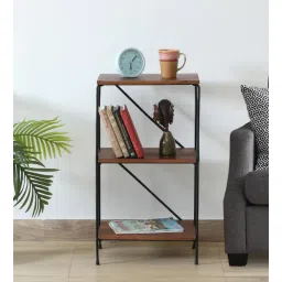 woodsworth from pepperfry Nyro Metal End Table In Black Colour-picture-13