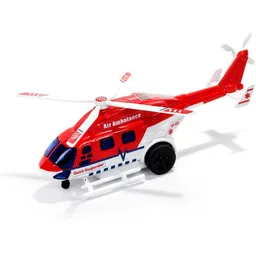 wooge Dhruv Air Ambulance Helicopter Toy,Multicolor, Kids-picture-38