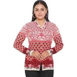 wool 4u Women Ladies Girls Winter Wear Woolen Open Front Buttoned Collar Neck Stylish Party Winter Wear Coat Cardigan Sweater-picture-19