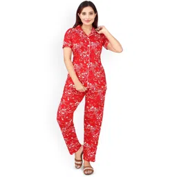 WOOL 4U Women Printed Night suit-picture-33