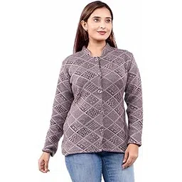 woolvalley Women Winter WEAR Stylish Designer Woolen Sweater Cardigan-picture-25