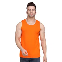 WOOSTRO Men Solid Round Neck Cotton Slim Fit T-shirt-picture-29