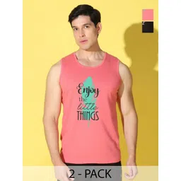 WOOSTRO Men Typography 2 Printed Raw Edge Slim Fit T-shirt-picture-25